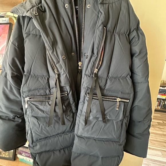 Women's 092 Classics Women's Thickened Down Jacket - navy - Picture 1 of 7
